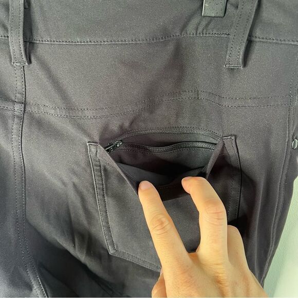 Lululemon ABC pant classic slim 32 x 37 Long black - Picture 8 of 9